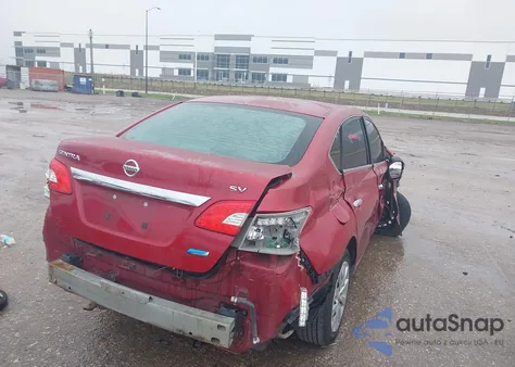 2014 Nissan Sentra Sv from USA, damaged, VIN 3N1AB7AP9EL697832